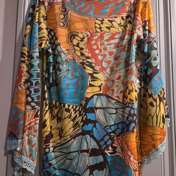 Letarte Handmade Swim Coverup Size Small - Picture 5 of 6